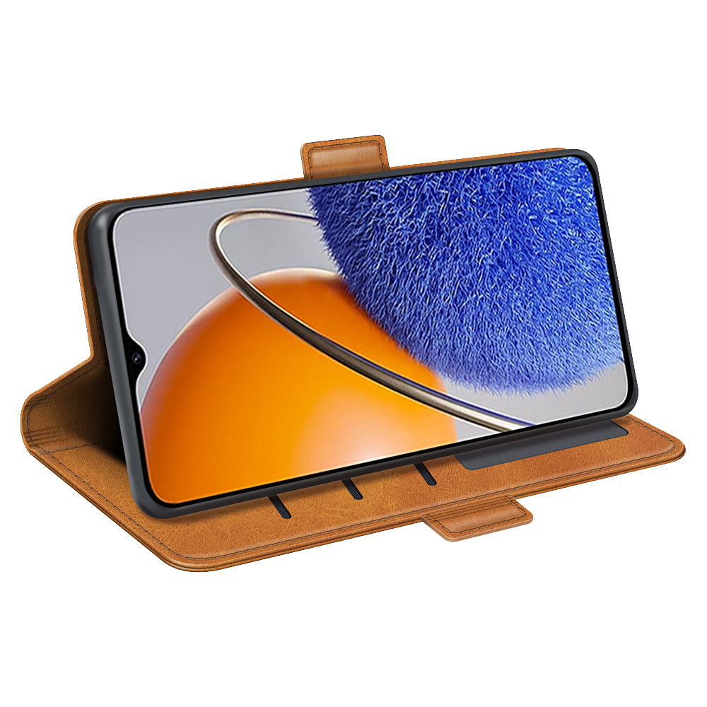 For Huawei nova Y61 4G PU Leather Cell Phone Cover Dual Magnetic Clasp Calf Texture Case Foldable Stand Wallet For Huawei nova Y61 4G PU Leather Cell Phone Cover Dual Magnetic Clasp Calf Texture Case Foldable Stand Wallet